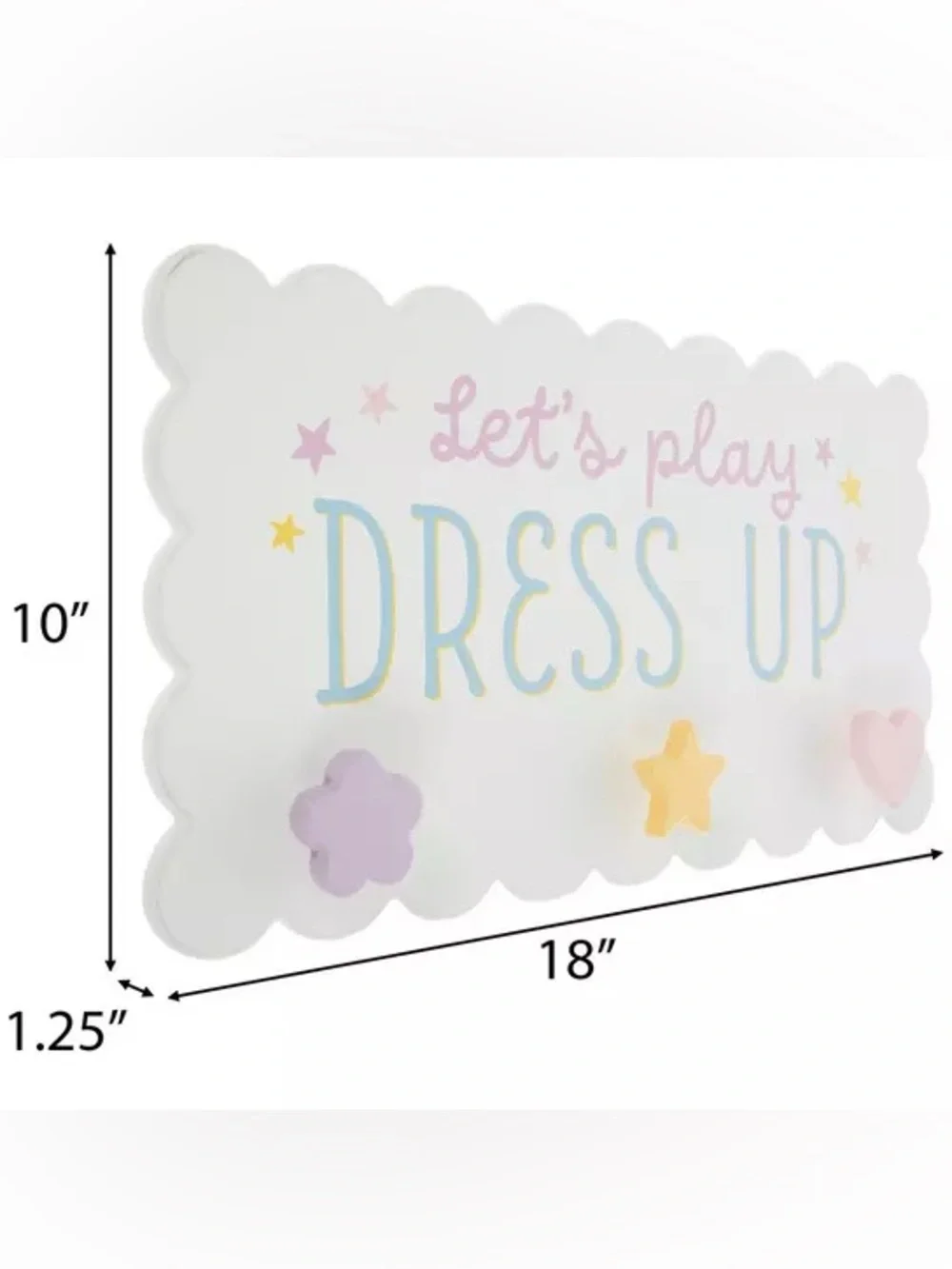 Dress Up Wood Wall Decor With Hooks